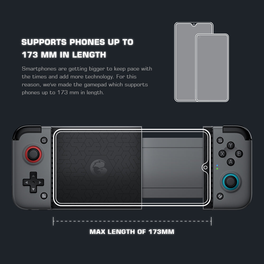 GAMESIR X2 Bluetooth bezdrátový gamepad herní ovladač pro mobilní telefon Android/iOS GAMESIR X2 Bluetooth bezdrátový gamepad herní ovladač pro mobilní telefon Android/iOS